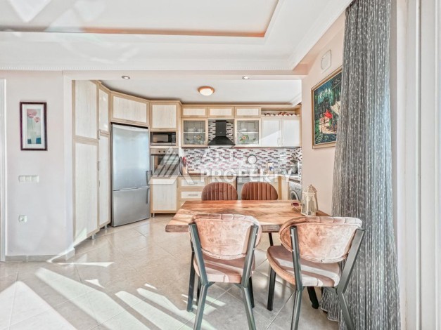 Меблированная квартира 2+1 с видом на море, 120 кв.м. Махмутлар, Алания - Ракурс 13