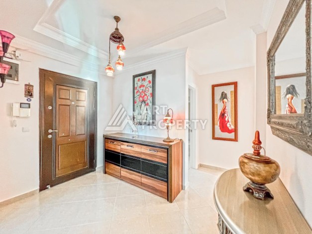 Меблированная квартира 2+1 с видом на море, 120 кв.м. Махмутлар, Алания - Ракурс 17