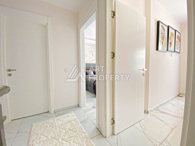 Садовый дуплекс 2+1 в новом комплексе, 500 м до моря. Авсаллар, Алания - Ракурс 7