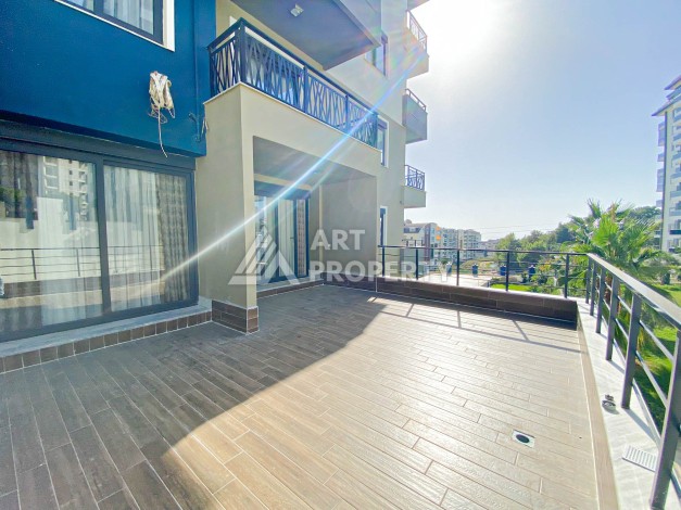 Садовый дуплекс 2+1 в новом комплексе, 500 м до моря. Авсаллар, Алания - Ракурс 15