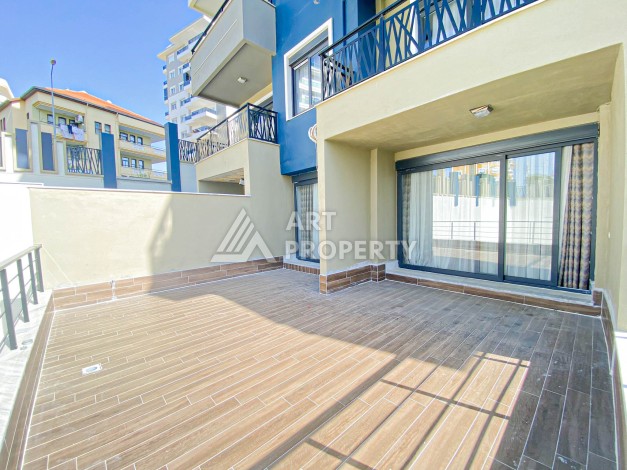 Садовый дуплекс 2+1 в новом комплексе, 500 м до моря. Авсаллар, Алания - Ракурс 16