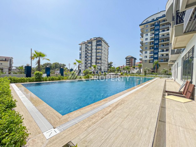 Садовый дуплекс 2+1 в новом комплексе, 500 м до моря. Авсаллар, Алания - Ракурс 23