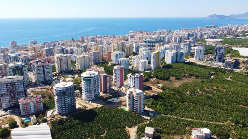 Двухкомнатная квартира с шикарным видом на Торосские горы, Махмутлар, Алания, 50 м2 - Ракурс 7