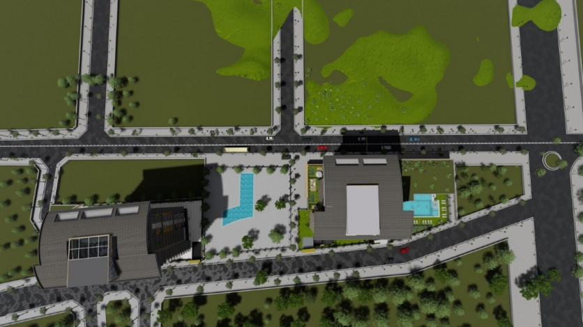 Четырехкомнатная квартира с красивым видом на море и горы в Махмутлар, 180 м2 - Ракурс 6