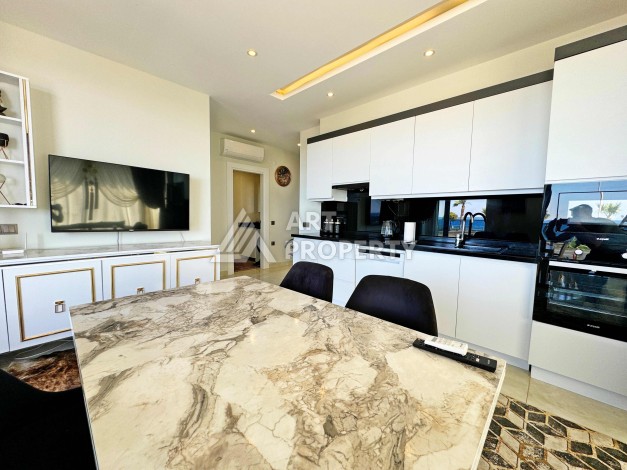 Квартира 2+1 на первой береговой линии, 80 кв.м. Махмутлар, Алания. - Ракурс 4