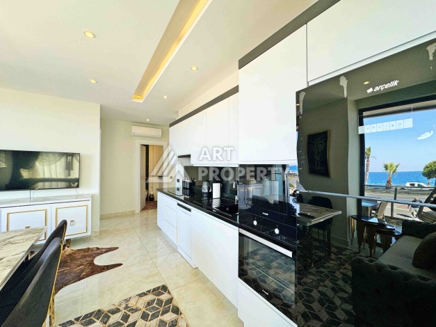 Квартира 2+1 на первой береговой линии, 80 кв.м. Махмутлар, Алания. - Ракурс 6