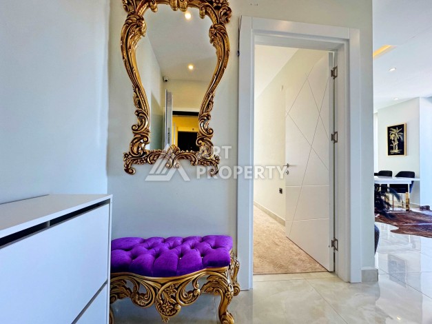 Квартира 2+1 на первой береговой линии, 80 кв.м. Махмутлар, Алания. - Ракурс 12