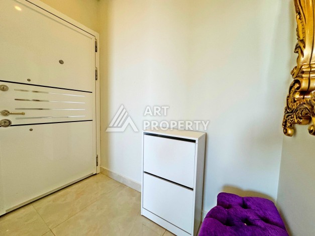 Квартира 2+1 на первой береговой линии, 80 кв.м. Махмутлар, Алания. - Ракурс 13