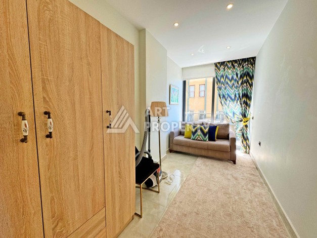 Квартира 2+1 на первой береговой линии, 80 кв.м. Махмутлар, Алания. - Ракурс 15