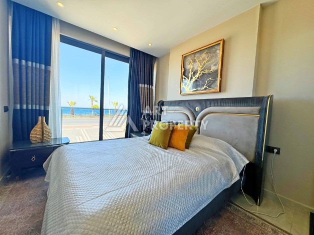 Квартира 2+1 на первой береговой линии, 80 кв.м. Махмутлар, Алания. - Ракурс 16