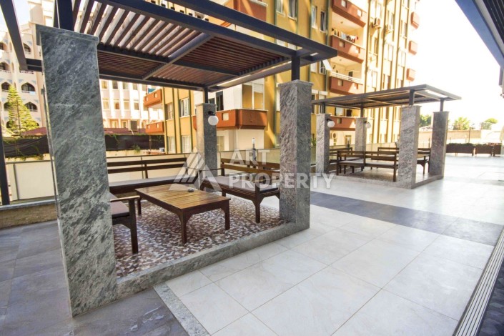 Квартира 2+1 на первой береговой линии, 80 кв.м. Махмутлар, Алания. - Ракурс 24