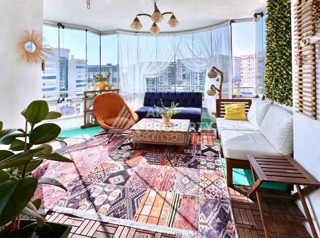 Большая меблированная квартира 2+1 в Махмутларе, 135 кв.м. - Ракурс 14