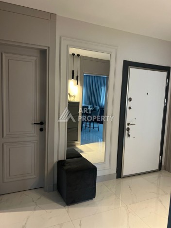 Дизайнерская квартира 2+1 с панорамным видом, 90 кв.м Тепе, Алания. - Ракурс 7