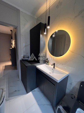 Дизайнерская квартира 2+1 с панорамным видом, 90 кв.м Тепе, Алания. - Ракурс 10