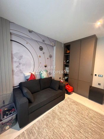 Дизайнерская квартира 2+1 с панорамным видом, 90 кв.м Тепе, Алания. - Ракурс 11