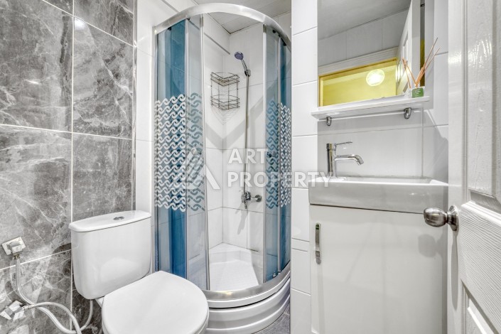 Квартира 1+1 в 5 минутах от пляжа Клеопатры, 60 кв.м. - Ракурс 14