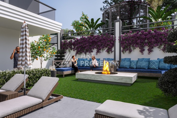 Квартиры от 57 до 130 кв.м. на завершающей стадии строительства в Газипаша - Ракурс 4