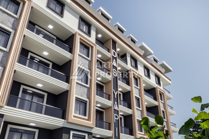 Квартиры от 57 до 130 кв.м. на завершающей стадии строительства в Газипаша - Ракурс 8