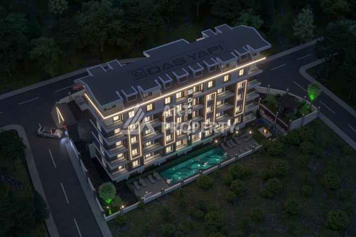 Квартиры от 57 до 130 кв.м. на завершающей стадии строительства в Газипаша - Ракурс 9