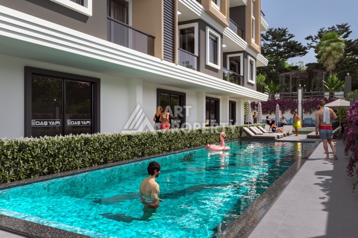 Квартиры от 57 до 130 кв.м. на завершающей стадии строительства в Газипаша - Ракурс 14