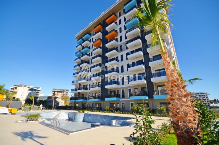 Квартира 1+1 в престижном комплексе, 46 кв.м. Авсаллар, Алания - Ракурс 2
