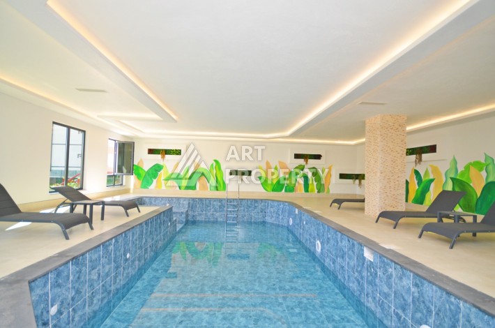 Квартира 1+1 в престижном комплексе, 46 кв.м. Авсаллар, Алания - Ракурс 5