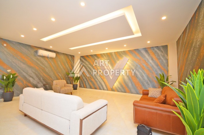 Квартира 1+1 в престижном комплексе, 46 кв.м. Авсаллар, Алания - Ракурс 6