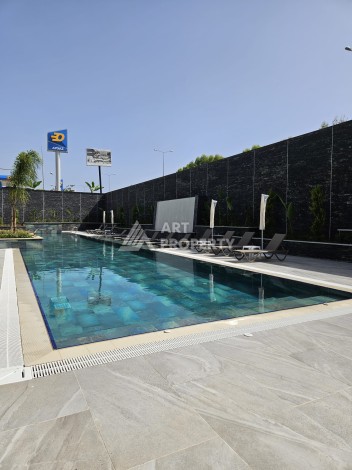 Квартира 2+1 с видом на море, 93,5 кв.м. Элитный ЖК в Каргыджаке. - Ракурс 34