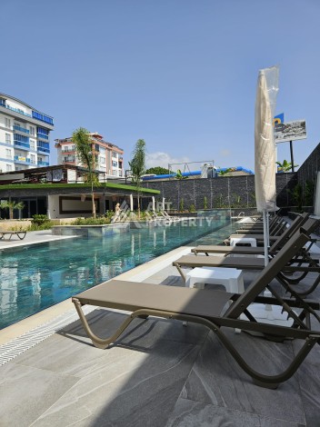 Квартира 2+1 с видом на море, 93,5 кв.м. Элитный ЖК в Каргыджаке. - Ракурс 35