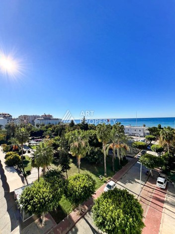 Квартира 3+1 с видом на море в 100 метрах от моря. Махмутлар, Алания. - Ракурс 18