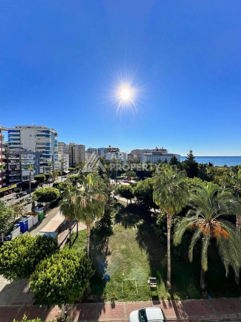 Квартира 3+1 с видом на море в 100 метрах от моря. Махмутлар, Алания. - Ракурс 19