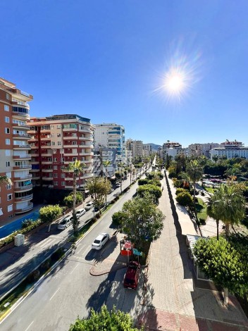 Квартира 3+1 с видом на море в 100 метрах от моря. Махмутлар, Алания. - Ракурс 21