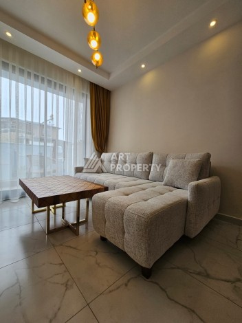 Меблированная квартира 1+1 в новой резиденции, 55 кв.м. в Махмутларе. - Ракурс 4