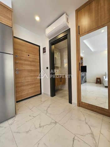 Меблированная квартира 1+1 в новой резиденции, 55 кв.м. в Махмутларе. - Ракурс 12