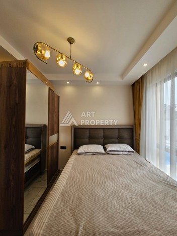 Меблированная квартира 1+1 в новой резиденции, 55 кв.м. в Махмутларе. - Ракурс 14