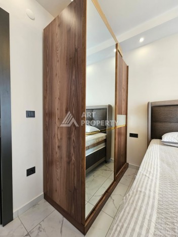 Меблированная квартира 1+1 в новой резиденции, 55 кв.м. в Махмутларе. - Ракурс 17