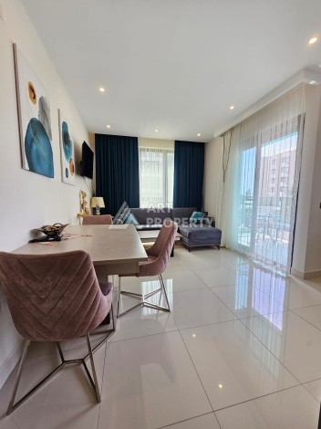 Квартира 1+1 люкс класса в 100 метрах от моря. Каргыджак, Алания. - Ракурс 5