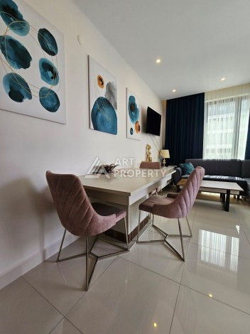 Квартира 1+1 люкс класса в 100 метрах от моря. Каргыджак, Алания. - Ракурс 6