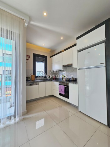 Квартира 1+1 люкс класса в 100 метрах от моря. Каргыджак, Алания. - Ракурс 9