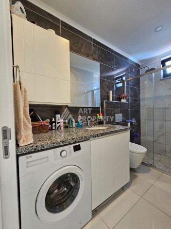 Квартира 1+1 люкс класса в 100 метрах от моря. Каргыджак, Алания. - Ракурс 16