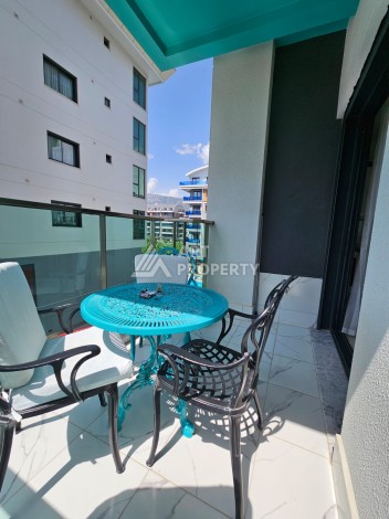 Квартира 1+1 люкс класса в 100 метрах от моря. Каргыджак, Алания. - Ракурс 19