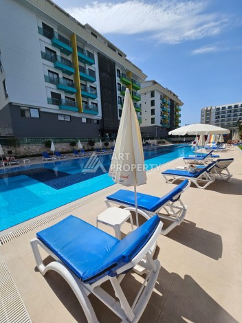 Квартира 1+1 люкс класса в 100 метрах от моря. Каргыджак, Алания. - Ракурс 24