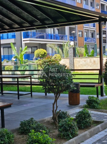 Квартира 1+1 люкс класса в 100 метрах от моря. Каргыджак, Алания. - Ракурс 39