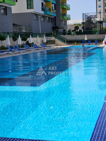 Квартира 1+1 люкс класса в 100 метрах от моря. Каргыджак, Алания. - Ракурс 41