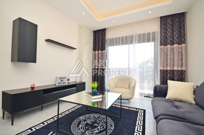 Трехкомнатная квартира с мебелью и видом на море в Авсалларе, 80 кв.м - Ракурс 3