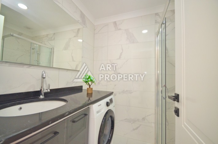 Трехкомнатная квартира с мебелью и видом на море в Авсалларе, 80 кв.м - Ракурс 7