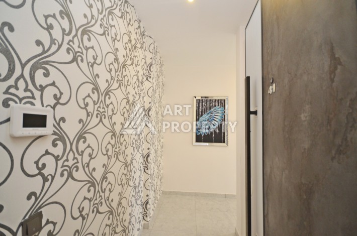 Трехкомнатная квартира с мебелью и видом на море в Авсалларе, 80 кв.м - Ракурс 9