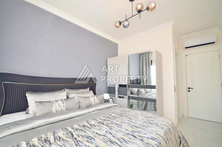 Трехкомнатная квартира с мебелью и видом на море в Авсалларе, 80 кв.м - Ракурс 12