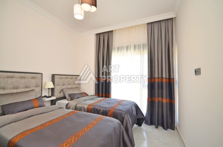 Трехкомнатная квартира с мебелью и видом на море в Авсалларе, 80 кв.м - Ракурс 14