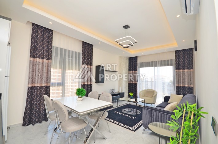 Трехкомнатная квартира с мебелью и видом на море в Авсалларе, 80 кв.м - Ракурс 18